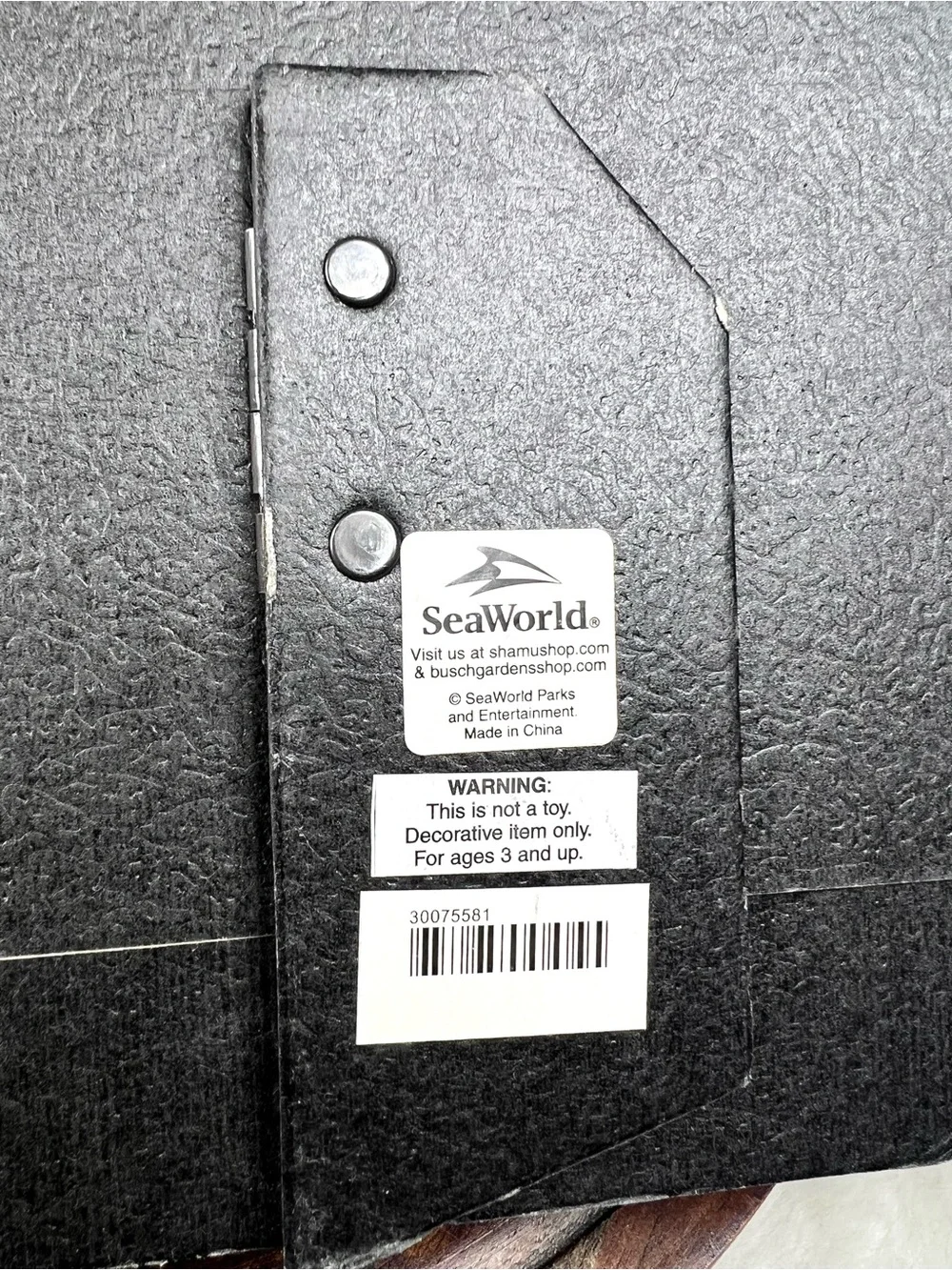 Vintage Sea World Blue Large Picture Frame Orca Polar Bear Penguin 3D Frame 90s